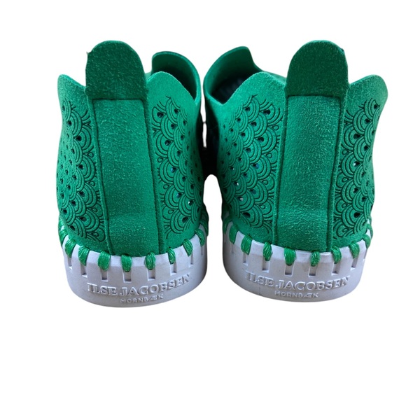 Ilse Jacobsen Shoes HORNBAEK Tulip Slip On Fern Green Size EU 37 US 6.5 - Picture 5 of 6